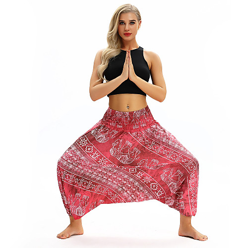 Women's Yoga Pants Harem Bloomers Breathable Quick Dry Bohemian Red Yoga Fitness Gym Workout Sports Activewear / Casual / Athleisure
Women's Yoga Pants Harem Bloomers Breathable Quick Dry Bohemian Red Yoga Fitness Gym Workout Sports Activewear / Casual / Athleisure
