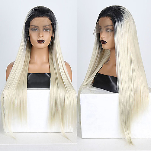 Synthetic Lace Front Wig Straight Free Part Lace Front Wig Blonde Ombre Long Ombre Blonde Synthetic Hair 18-26 inch Women's Soft Adjustable Party Blonde Ombre
Synthetic Lace Front Wig Straight Free Part Lace Front Wig Blonde Ombre Long Ombre Blonde Synthetic Hair 18-26 inch Women's Soft Adjustable Party Blonde Ombre