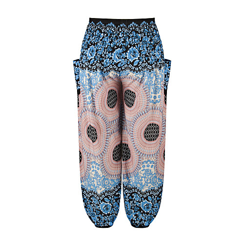 Women's Men's Yoga Pants Side Pockets Harem Bloomers Breathable Quick Dry Bohemian Blue Yoga Fitness Gym Workout Sports Activewear / Casual / Athleisure
Women's Men's Yoga Pants Side Pockets Harem Bloomers Breathable Quick Dry Bohemian Blue Yoga Fitness Gym Workout Sports Activewear / Casual / Athleisure