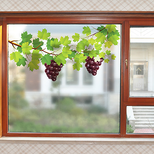 Grapevine Pattern Matte Window Film Static Cling Vinyl Thermal-Insulation Privacy Protection Home Decor For Window Cabinet Door Wardrobe / Window Sticker 6058cm
Grapevine Pattern Matte Window Film Static Cling Vinyl Thermal-Insulation Privacy Protection Home Decor For Window Cabinet Door Wardrobe / Window Sticker 6058cm