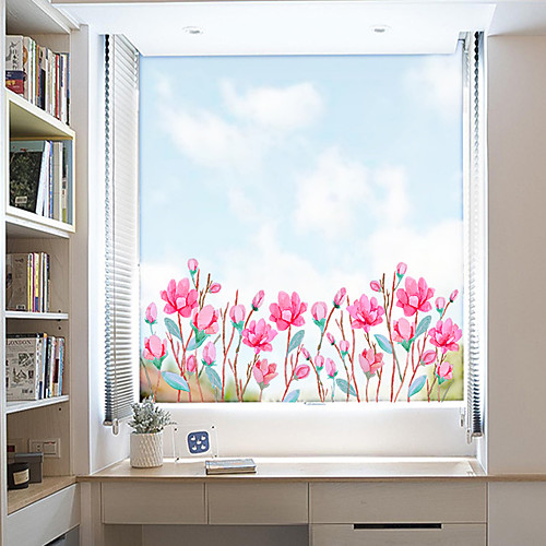 Fashionable Pink Flowers Window Film & Stickers Decoration Matte / Floral Floral / Flower / Floral PVC(PolyVinyl Chloride) Window Sticker / Matte / Door Sticker 5860cm
Fashionable Pink Flowers Window Film & Stickers Decoration Matte / Floral Floral / Flower / Floral PVC(PolyVinyl Chloride) Window Sticker / Matte / Door Sticker 5860cm