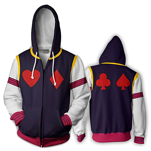 Inspired by Hunter X Hunter Cosplay Cosplay Costume Hoodie Polyster Print Printing Hoodie For Men's / Women's
Inspired by Hunter X Hunter Cosplay Cosplay Costume Hoodie Polyster Print Printing Hoodie For Men's / Women's