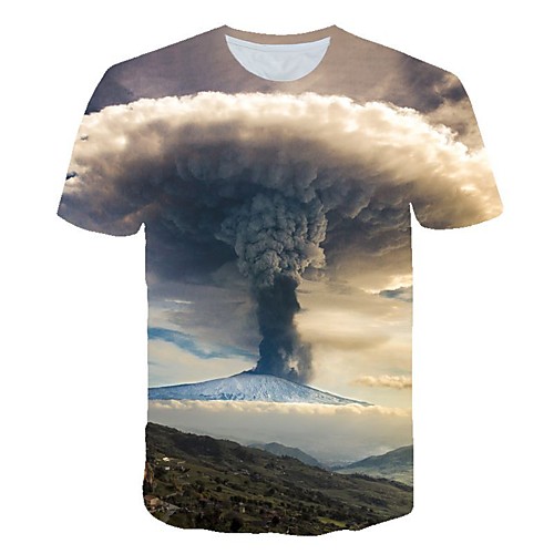 Men's T shirt Geometric Plus Size Print Short Sleeve Daily Tops Basic Streetwear Blue
Men's T shirt Geometric Plus Size Print Short Sleeve Daily Tops Basic Streetwear Blue