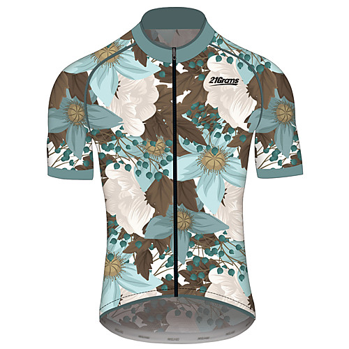 21Grams Women's Men's Short Sleeve Cycling Jersey Spandex BrownGray Floral Botanical Bike Jersey Top Mountain Bike MTB Road Bike Cycling Quick Dry Sports Clothing Apparel
21Grams Women's Men's Short Sleeve Cycling Jersey Spandex BrownGray Floral Botanical Bike Jersey Top Mountain Bike MTB Road Bike Cycling Quick Dry Sports Clothing Apparel