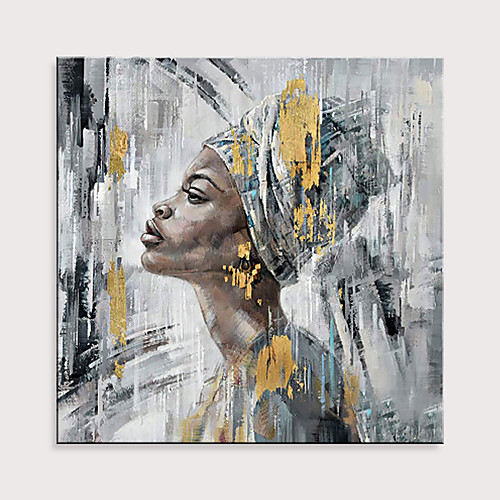 Oil Painting Hand Painted Square Abstract People Modern Rolled Canvas (No Frame)
Oil Painting Hand Painted Square Abstract People Modern Rolled Canvas (No Frame)