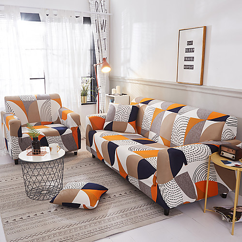 Geometric Print 1-Piece Sofa Cover Couch Cover Furniture Protector Soft Stretch Slipcover Spandex Jacquard Fabric Super Fit for 1~4 Cushion Couch and L Shape Sofa,Easy to Install(1 Free Cushion Cover)
Geometric Print 1-Piece Sofa Cover Couch Cover Furniture Protector Soft Stretch Slipcover Spandex Jacquard Fabric Super Fit for 1~4 Cushion Couch and L Shape Sofa,Easy to Install(1 Free Cushion Cover)