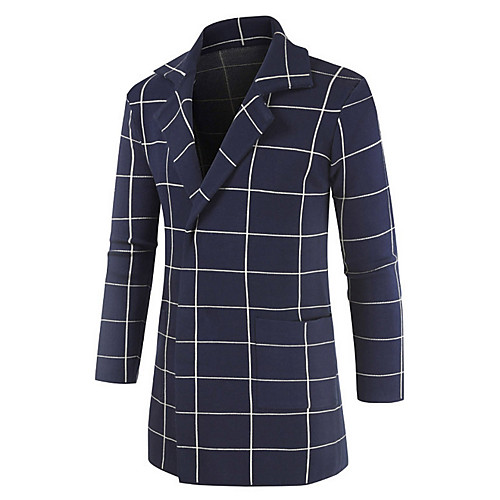 Men's Striped Fall Kimono Jacket Long Daily Long Sleeve Polyester Coat Tops Blue
Men's Striped Fall Kimono Jacket Long Daily Long Sleeve Polyester Coat Tops Blue