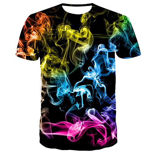 Men's T shirt Geometric Plus Size Print Short Sleeve Daily Tops Basic Streetwear Blue
Men's T shirt Geometric Plus Size Print Short Sleeve Daily Tops Basic Streetwear Blue