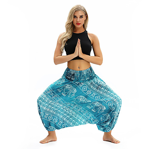 Women's Yoga Pants Harem Bloomers Breathable Quick Dry Bohemian Blue Yoga Fitness Gym Workout Sports Activewear / Casual / Athleisure
Women's Yoga Pants Harem Bloomers Breathable Quick Dry Bohemian Blue Yoga Fitness Gym Workout Sports Activewear / Casual / Athleisure