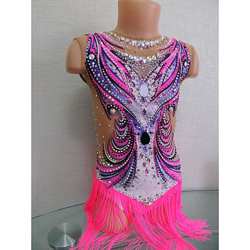 21Grams Rhythmic Gymnastics Leotards Artistic Gymnastics Leotards Women's Girls' Leotard Purple Spandex High Elasticity Breathable Handmade Jeweled Diamond Look Sleeveless Training Dance Rhythmic
21Grams Rhythmic Gymnastics Leotards Artistic Gymnastics Leotards Women's Girls' Leotard Purple Spandex High Elasticity Breathable Handmade Jeweled Diamond Look Sleeveless Training Dance Rhythmic