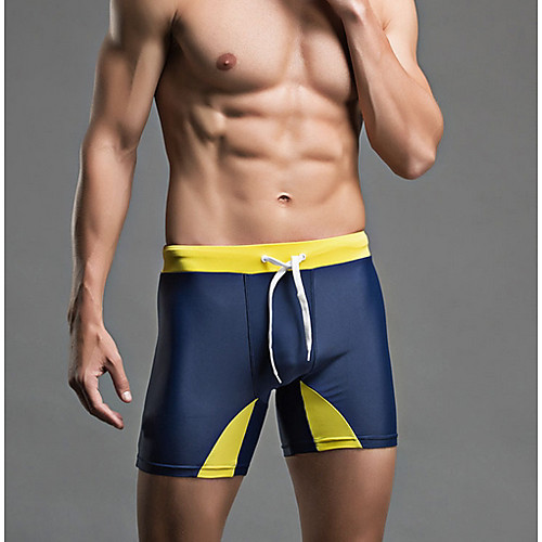 Men's Bottoms Swimsuit Print Color Block Blue Royal Blue Gray Swimwear Bathing Suits
Men's Bottoms Swimsuit Print Color Block Blue Royal Blue Gray Swimwear Bathing Suits