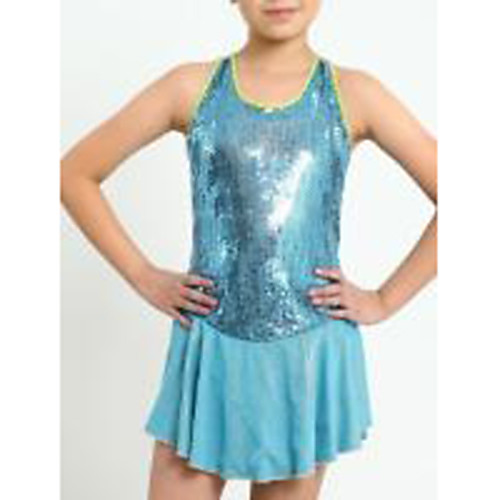 Figure Skating Dress Women's Girls' Ice Skating Dress Sky Blue Spandex High Elasticity Competition Skating Wear Patchwork Sleeveless Ice Skating Figure Skating / Kids
Figure Skating Dress Women's Girls' Ice Skating Dress Sky Blue Spandex High Elasticity Competition Skating Wear Patchwork Sleeveless Ice Skating Figure Skating / Kids
