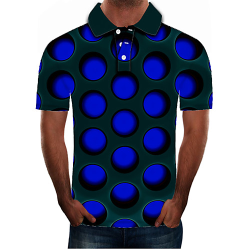 Men's Plus Size Color Block 3D Polo Street chic Exaggerated Daily Going out Shirt Collar Blue / Short Sleeve
Men's Plus Size Color Block 3D Polo Street chic Exaggerated Daily Going out Shirt Collar Blue / Short Sleeve