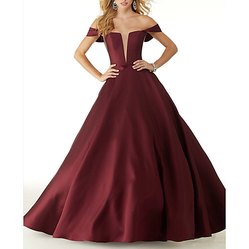 Ball Gown Elegant Prom Formal Evening Dress Off Shoulder Sleeveless Floor Length Satin with Sleek 2021
Ball Gown Elegant Prom Formal Evening Dress Off Shoulder Sleeveless Floor Length Satin with Sleek 2021