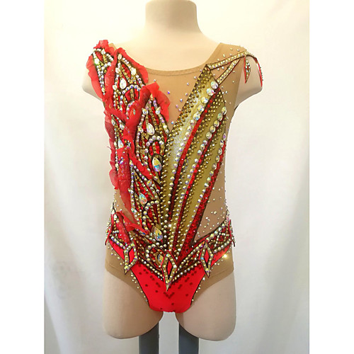 21Grams Rhythmic Gymnastics Leotards Artistic Gymnastics Leotards Women's Girls' Leotard Red Spandex High Elasticity Breathable Handmade Jeweled Diamond Look Sleeveless Training Dance Rhythmic
21Grams Rhythmic Gymnastics Leotards Artistic Gymnastics Leotards Women's Girls' Leotard Red Spandex High Elasticity Breathable Handmade Jeweled Diamond Look Sleeveless Training Dance Rhythmic