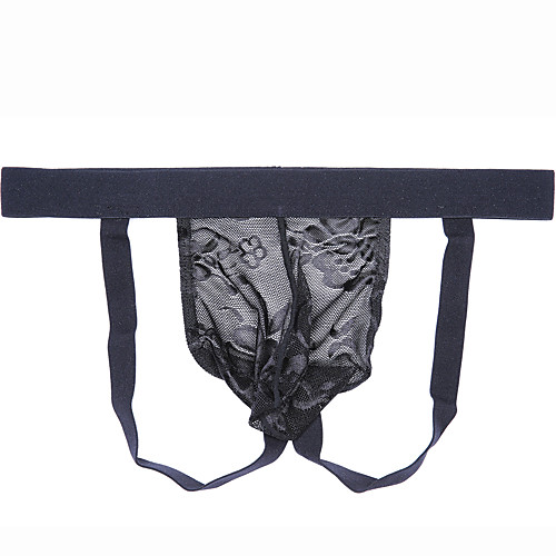 Men's Lace G-string Underwear - Normal Low Waist Black Purple Red M L XL
Men's Lace G-string Underwear - Normal Low Waist Black Purple Red M L XL