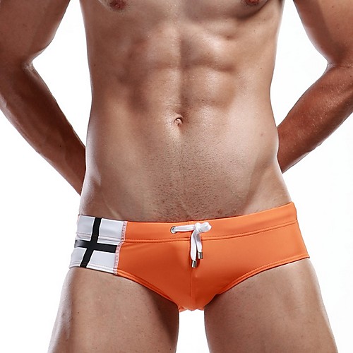 Men's Bottoms Swimwear Swimsuit - Color Block S M L Light Blue Blue Army Green Orange
Men's Bottoms Swimwear Swimsuit - Color Block S M L Light Blue Blue Army Green Orange