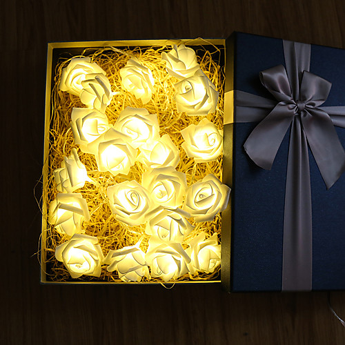 Battery Powered 3M 30Led Rose Flower String Lights Wedding Home Birthday Valentine's Day Event Party Garland Luminaria
Battery Powered 3M 30Led Rose Flower String Lights Wedding Home Birthday Valentine's Day Event Party Garland Luminaria