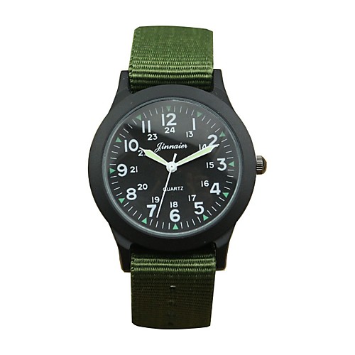 Men's Sport Watch Quartz Nylon Black / Blue / Green Noctilucent Day Date Analog Casual Fashion - Black Blue Green One Year Battery Life
Men's Sport Watch Quartz Nylon Black / Blue / Green Noctilucent Day Date Analog Casual Fashion - Black Blue Green One Year Battery Life