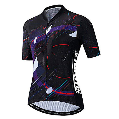 21Grams Women's Short Sleeve Cycling Jersey Spandex Black / Red Bike Jersey Top Mountain Bike MTB Road Bike Cycling UV Resistant Breathable Quick Dry Sports Clothing Apparel / Stretchy
21Grams Women's Short Sleeve Cycling Jersey Spandex Black / Red Bike Jersey Top Mountain Bike MTB Road Bike Cycling UV Resistant Breathable Quick Dry Sports Clothing Apparel / Stretchy