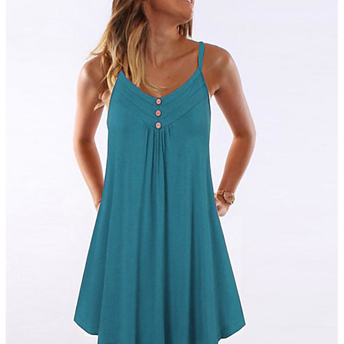 Women's Mini Sheath Dress - Sleeveless Solid Color Strap Wine Black Blue Purple Red Army Green Royal Blue Light Blue S M L XL XXL XXXL XXXXL XXXXXL
Women's Mini Sheath Dress - Sleeveless Solid Color Strap Wine Black Blue Purple Red Army Green Royal Blue Light Blue S M L XL XXL XXXL XXXXL XXXXXL