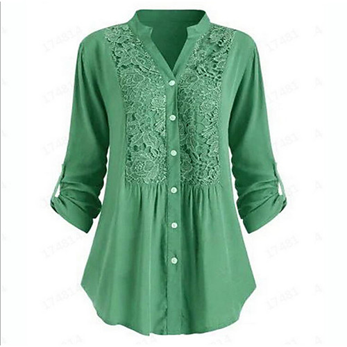 Women's Blouse Shirt Solid Colored Long Sleeve Round Neck Tops Basic Top White Black Purple
Women's Blouse Shirt Solid Colored Long Sleeve Round Neck Tops Basic Top White Black Purple