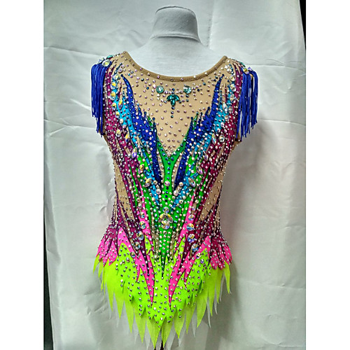 21Grams Rhythmic Gymnastics Leotards Artistic Gymnastics Leotards Women's Girls' Leotard Green Spandex High Elasticity Breathable Handmade Jeweled Diamond Look Sleeveless Training Dance Rhythmic
21Grams Rhythmic Gymnastics Leotards Artistic Gymnastics Leotards Women's Girls' Leotard Green Spandex High Elasticity Breathable Handmade Jeweled Diamond Look Sleeveless Training Dance Rhythmic