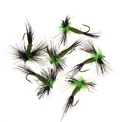 6 pcs Flies Flies Floating Bass Trout Pike Fly Fishing Freshwater Fishing Bass Fishing Metal / General Fishing
6 pcs Flies Flies Floating Bass Trout Pike Fly Fishing Freshwater Fishing Bass Fishing Metal / General Fishing