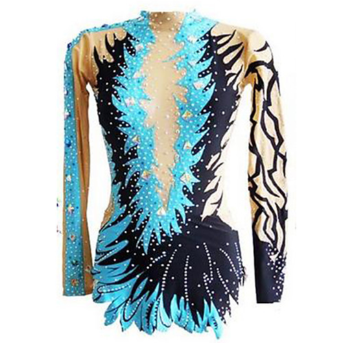 21Grams Rhythmic Gymnastics Leotards Artistic Gymnastics Leotards Women's Girls' Leotard Blue Spandex High Elasticity Breathable Handmade Jeweled Diamond Look Long Sleeve Training Dance Rhythmic
21Grams Rhythmic Gymnastics Leotards Artistic Gymnastics Leotards Women's Girls' Leotard Blue Spandex High Elasticity Breathable Handmade Jeweled Diamond Look Long Sleeve Training Dance Rhythmic