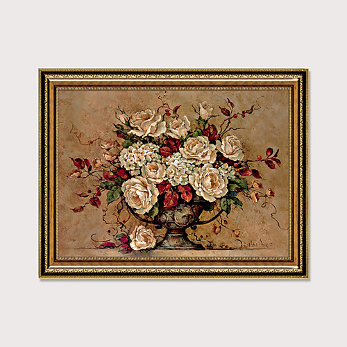 Framed Art Print Classical Rococo Style Antique Golden Framed Flower Oil Painting
Framed Art Print Classical Rococo Style Antique Golden Framed Flower Oil Painting