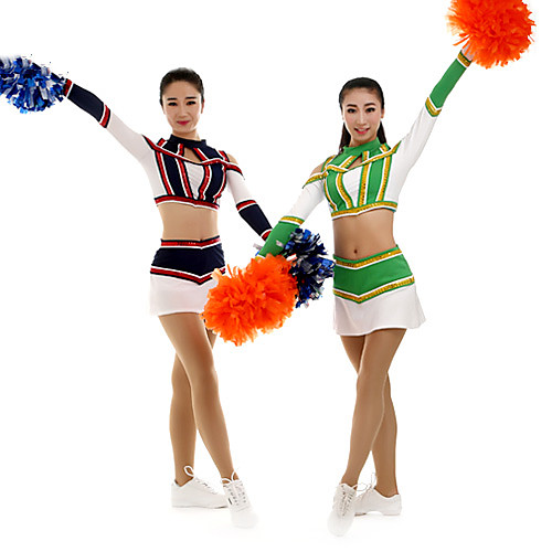 Cheerleader Costume Uniform Women's Girls' Kids Skirt Spandex High Elasticity Handmade Long Sleeve Competition Dance Rhythmic Gymnastics Gymnastics Black
Cheerleader Costume Uniform Women's Girls' Kids Skirt Spandex High Elasticity Handmade Long Sleeve Competition Dance Rhythmic Gymnastics Gymnastics Black