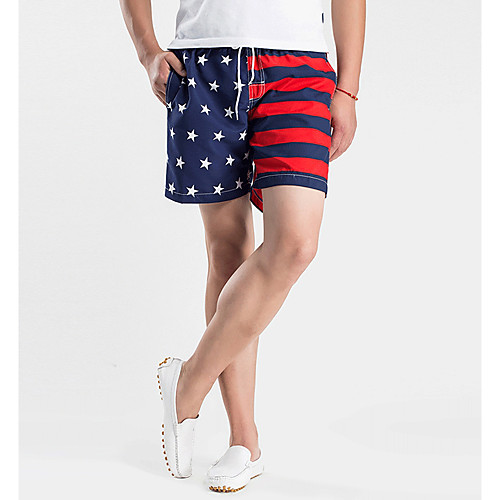 Men's Beach board shorts Swimsuit Print Color Block Blue Red Swimwear Bathing Suits
Men's Beach board shorts Swimsuit Print Color Block Blue Red Swimwear Bathing Suits