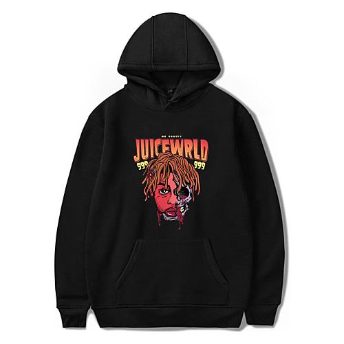 Inspired by Cosplay Juice Wrld Cosplay Costume Hoodie Pure Cotton Print Printing Hoodie For Men's / Women's
Inspired by Cosplay Juice Wrld Cosplay Costume Hoodie Pure Cotton Print Printing Hoodie For Men's / Women's