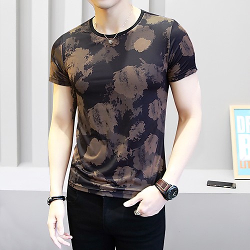 Men's T shirt Galaxy Geometric Abstract Jacquard Print Short Sleeve Daily Tops Basic Streetwear Black
Men's T shirt Galaxy Geometric Abstract Jacquard Print Short Sleeve Daily Tops Basic Streetwear Black