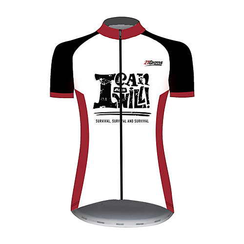 21Grams Women's Short Sleeve Cycling Jersey Spandex Red and White Patchwork Solid Color Bike Jersey Top Mountain Bike MTB Road Bike Cycling UV Resistant Breathable Quick Dry Sports Clothing Apparel
21Grams Women's Short Sleeve Cycling Jersey Spandex Red and White Patchwork Solid Color Bike Jersey Top Mountain Bike MTB Road Bike Cycling UV Resistant Breathable Quick Dry Sports Clothing Apparel