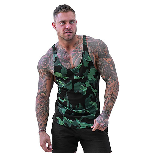 Men's Tank Top Camo / Camouflage Black Red Army Green Green Gray Yoga Running Fitness Tank Top Sleeveless Sport Activewear Breathable Quick Dry Comfortable Micro-elastic Slim
Men's Tank Top Camo / Camouflage Black Red Army Green Green Gray Yoga Running Fitness Tank Top Sleeveless Sport Activewear Breathable Quick Dry Comfortable Micro-elastic Slim