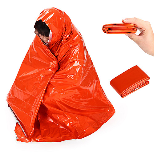 Emergency Blanket Outdoor Camping Thermal Warm Warm Ultraviolet Resistant Thick PE 210130 cm for 1 person Camping / Hiking Hunting Outdoor Fall Spring & Summer Orange
Emergency Blanket Outdoor Camping Thermal Warm Warm Ultraviolet Resistant Thick PE 210130 cm for 1 person Camping / Hiking Hunting Outdoor Fall Spring & Summer Orange