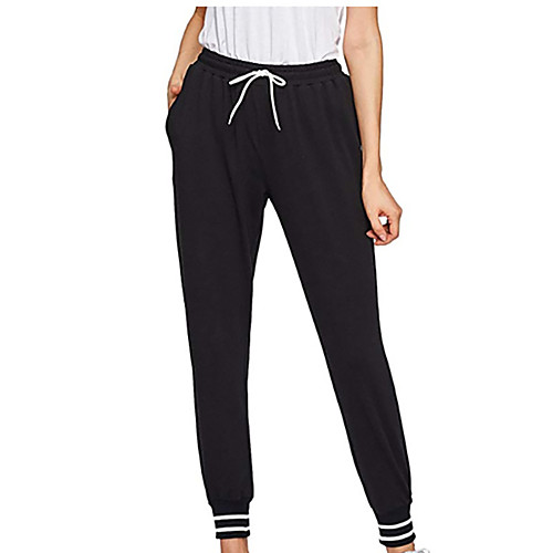 Women's High Waist Yoga Pants Drawstring Cropped Pants Breathable Black Gym Workout Running Fitness Sports Activewear Stretchy
Women's High Waist Yoga Pants Drawstring Cropped Pants Breathable Black Gym Workout Running Fitness Sports Activewear Stretchy