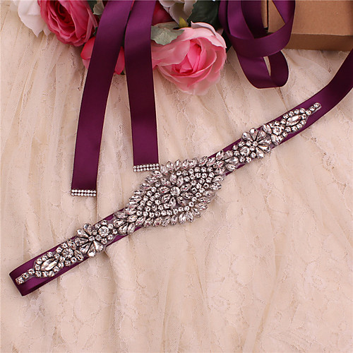 Satin / Tulle Wedding / Party / Evening Sash With Imitation Pearl / Belt / Appliques Women's Sashes
Satin / Tulle Wedding / Party / Evening Sash With Imitation Pearl / Belt / Appliques Women's Sashes