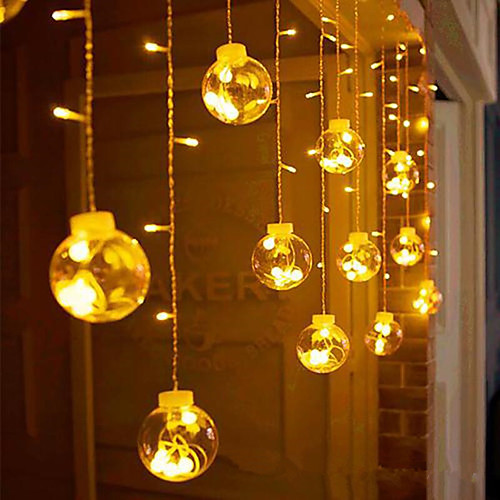 2.5m String Lights 108 LEDs EL 1pc Warm White Multi Color Valentine's Day Christmas Party Decorative Wedding AA Batteries Powered
2.5m String Lights 108 LEDs EL 1pc Warm White Multi Color Valentine's Day Christmas Party Decorative Wedding AA Batteries Powered