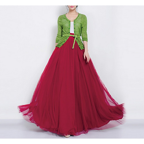 Women's Daily Wear Basic A Line Skirts - Solid Colored Black Wine Purple One-Size
Women's Daily Wear Basic A Line Skirts - Solid Colored Black Wine Purple One-Size