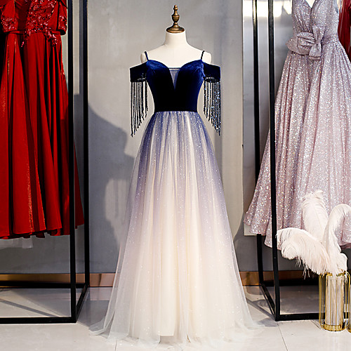 A-Line Glittering Prom Formal Evening Dress Off Shoulder Short Sleeve Floor Length Tulle Velvet with Crystals Sequin 2021
A-Line Glittering Prom Formal Evening Dress Off Shoulder Short Sleeve Floor Length Tulle Velvet with Crystals Sequin 2021