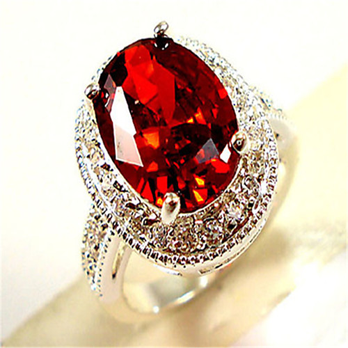 Women's Ring AAA Cubic Zirconia 1pc White Red Light Green Platinum Plated Alloy Stylish Daily Jewelry Cute
Women's Ring AAA Cubic Zirconia 1pc White Red Light Green Platinum Plated Alloy Stylish Daily Jewelry Cute
