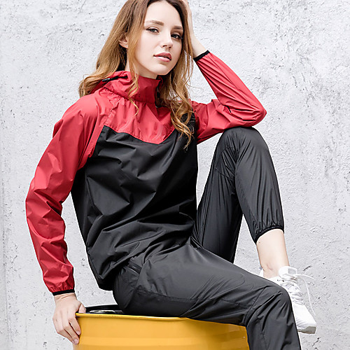Women's 2 Piece Patchwork Sauna Suit Tracksuit Sweatsuit Street Casual Long Sleeve Winter Windproof Breathable Weight Loss Fitness Running Jogging Sportswear Outfit Set Clothing Suit Hoodie Track
Women's 2 Piece Patchwork Sauna Suit Tracksuit Sweatsuit Street Casual Long Sleeve Winter Windproof Breathable Weight Loss Fitness Running Jogging Sportswear Outfit Set Clothing Suit Hoodie Track