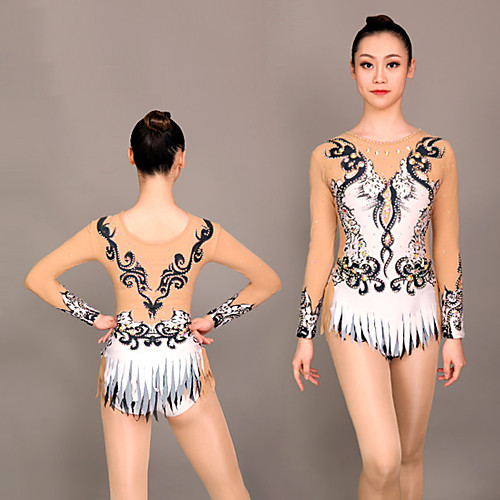 Rhythmic Gymnastics Leotards Artistic Gymnastics Leotards Women's Girls' Kids Leotard Spandex High Elasticity Handmade Long Sleeve Competition Dance Rhythmic Gymnastics Artistic Gymnastics BlackWhite
Rhythmic Gymnastics Leotards Artistic Gymnastics Leotards Women's Girls' Kids Leotard Spandex High Elasticity Handmade Long Sleeve Competition Dance Rhythmic Gymnastics Artistic Gymnastics BlackWhite