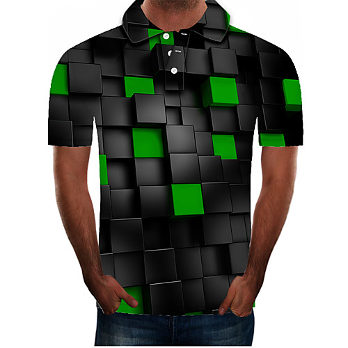 Men's Plus Size 3D Graphic Polo Street chic Exaggerated Daily Going out Shirt Collar Green / Short Sleeve
Men's Plus Size 3D Graphic Polo Street chic Exaggerated Daily Going out Shirt Collar Green / Short Sleeve