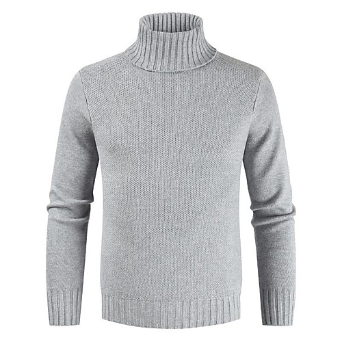 Men's Solid Colored Pullover Long Sleeve Slim Sweater Cardigans Turtleneck Winter White Black Camel
Men's Solid Colored Pullover Long Sleeve Slim Sweater Cardigans Turtleneck Winter White Black Camel