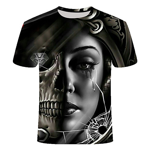 Men's Plus Size Portrait Print Slim T-shirt Basic Daily Round Neck Gray / Short Sleeve
Men's Plus Size Portrait Print Slim T-shirt Basic Daily Round Neck Gray / Short Sleeve