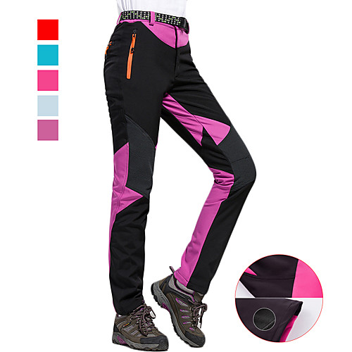 Women's Hiking Pants Softshell Pants Winter Outdoor Thermal Warm Windproof Breathable Stretchy Fleece Softshell Pants / Trousers Bottoms Blue Purple Red Fuchsia Light Blue Camping / Hiking Hunting
Women's Hiking Pants Softshell Pants Winter Outdoor Thermal Warm Windproof Breathable Stretchy Fleece Softshell Pants / Trousers Bottoms Blue Purple Red Fuchsia Light Blue Camping / Hiking Hunting