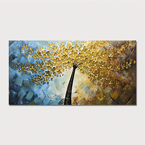 Oil Painting Hand Painted Horizontal Abstract Floral / Botanical Modern Stretched Canvas
Oil Painting Hand Painted Horizontal Abstract Floral / Botanical Modern Stretched Canvas